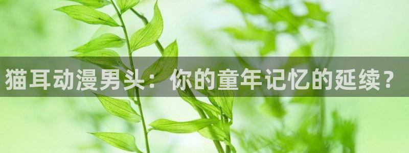 omofun下载ios：猫耳动漫男头：你的童年记忆的延续？