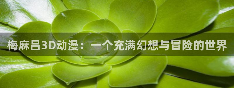 omofun\\：梅麻吕3D动漫：一个充满幻想与冒险的世界